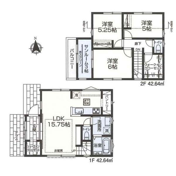 小平市小川東町５丁目の新築一戸建