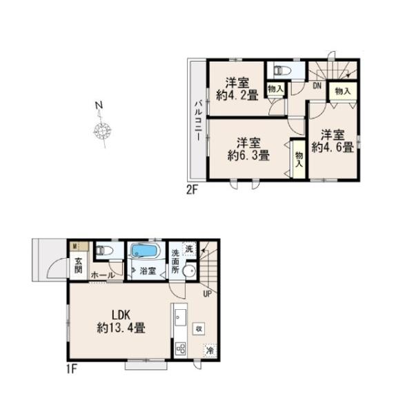 小平市仲町の新築一戸建