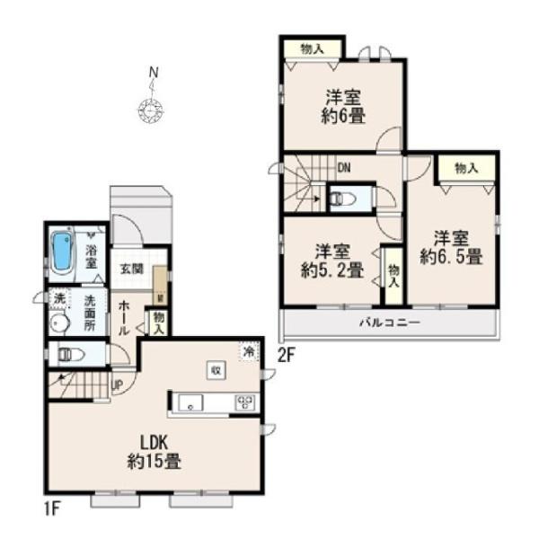 小平市学園東町２丁目の新築一戸建