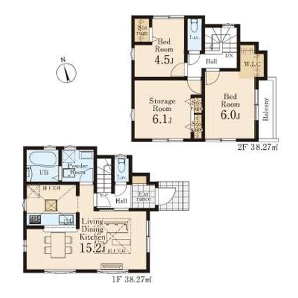 小平市上水新町3丁目の新築一戸建