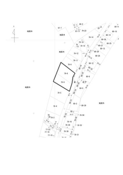 沙流郡平取町字荷菜の土地