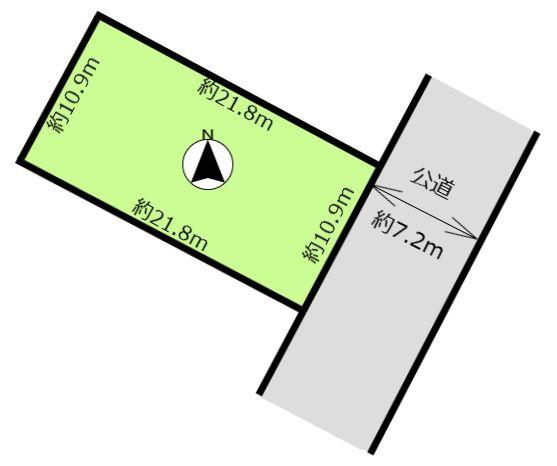 北栄２丁目　更地　建築条件無し
