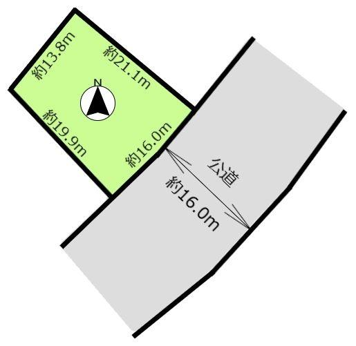 苫小牧市字錦岡　売土地