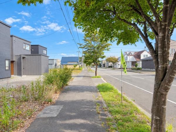 千歳市長都駅前４丁目の土地
