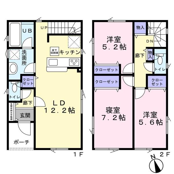 住吉３丁目　木造２階建　新築１号棟