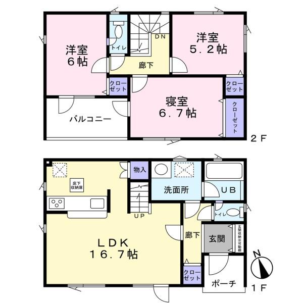 住吉３丁目　木造２階建　新築２号棟
