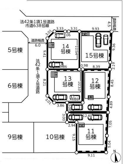 海老名市門沢橋５丁目第18　新築分譲11号棟