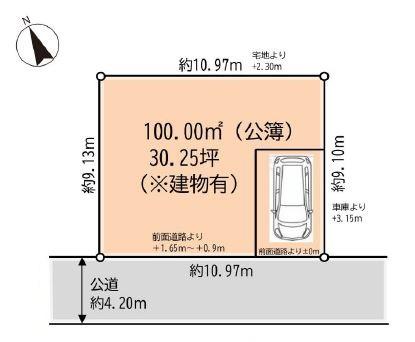 大和市柳橋３丁目　売地　建築条件なし