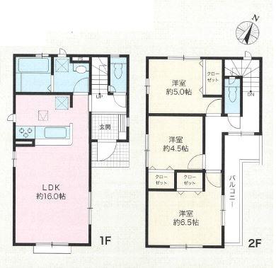 厚木市愛名　5期　新築一戸建て
