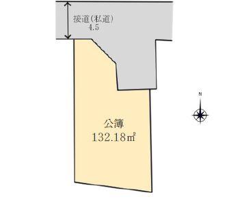 厚木市戸室３丁目の土地