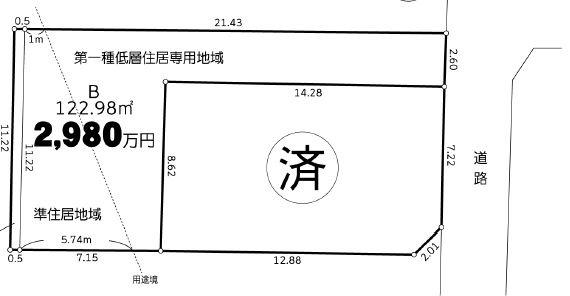 大和市上和田の土地