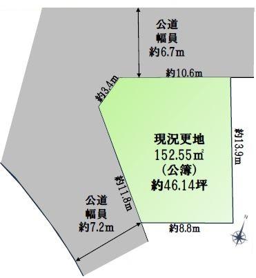 厚木市船子　売地　建築条件なし