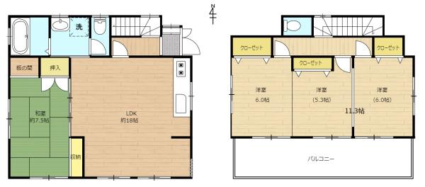 海老名市中河内　中古戸建