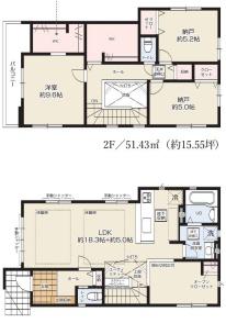 大和市渋谷4丁目1期新築分譲2号棟