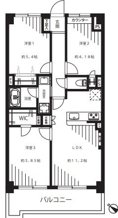 クリオ鶴間弐番館