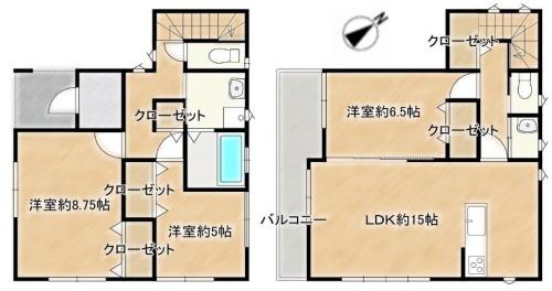 海老名市大谷南3丁目　中古一戸建て