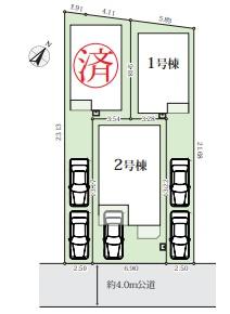 相模原市南区南台１丁目　新築分譲1号棟