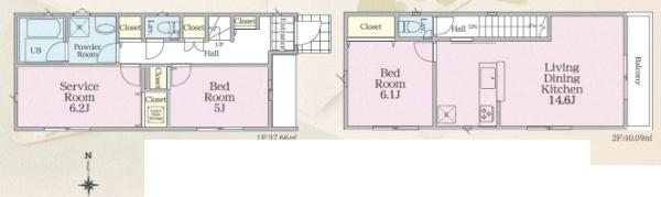 綾瀬市小園第１５　新築分譲1号棟