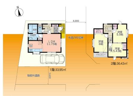 海老名市上郷３丁目　中古一戸建て