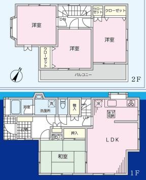 座間市入谷西２丁目　中古一戸建て