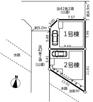 厚木市妻田北3丁目4期　新築分譲2号棟
