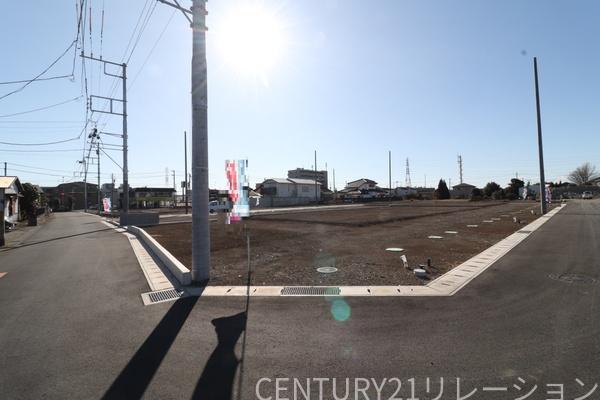 綾瀬市上土棚南5丁目　売地　建築条件なし　No,1