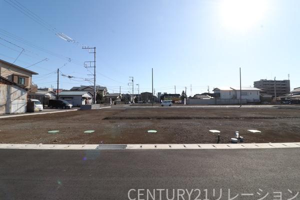 綾瀬市上土棚南5丁目　売地　建築条件なし　No,2