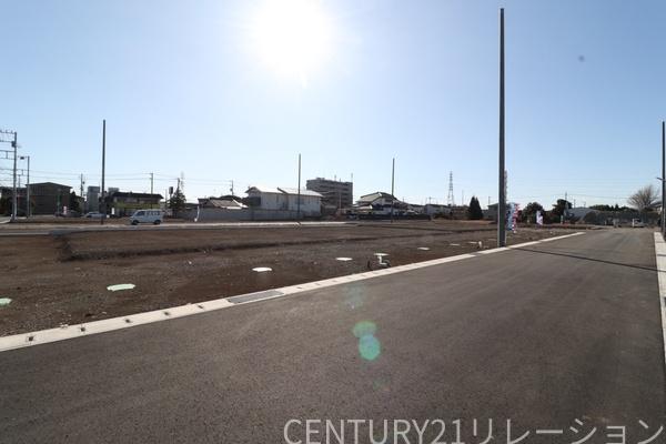 綾瀬市上土棚南5丁目　売地　建築条件なし　No,2