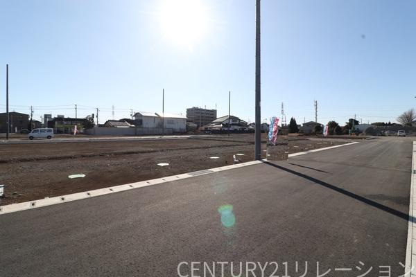 綾瀬市上土棚南5丁目　売地　建築条件なし　No,3