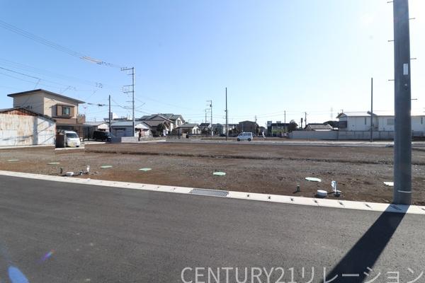 綾瀬市上土棚南5丁目　売地　建築条件なし　No,3