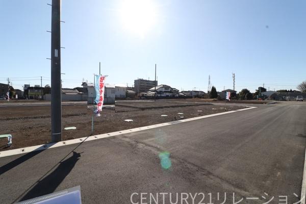 綾瀬市上土棚南5丁目　売地　建築条件なし　No,4