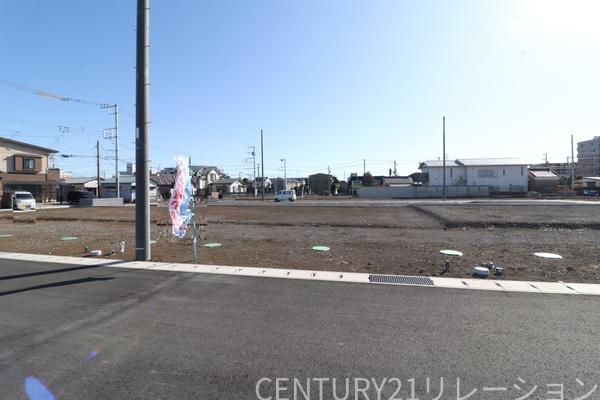 綾瀬市上土棚南5丁目　売地　建築条件なし　No,4