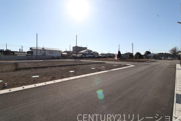 綾瀬市上土棚南5丁目　売地　建築条件なし　No,5