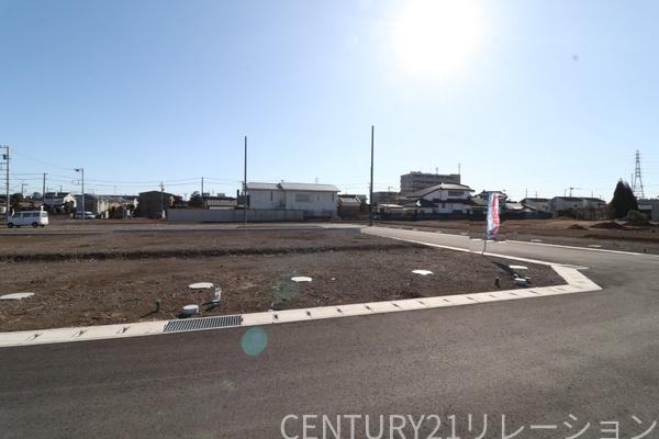 綾瀬市上土棚南5丁目　売地　建築条件なし　No,6
