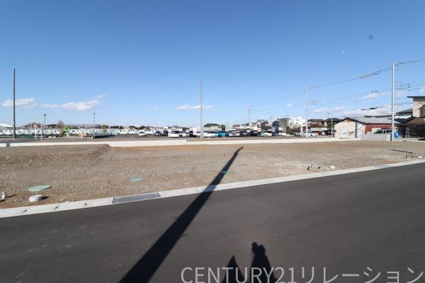 綾瀬市上土棚南5丁目　売地　建築条件なし　No,8