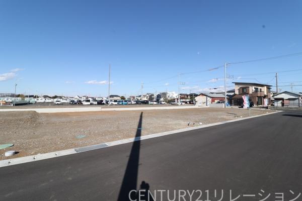 綾瀬市上土棚南5丁目　売地　建築条件なし　No,8