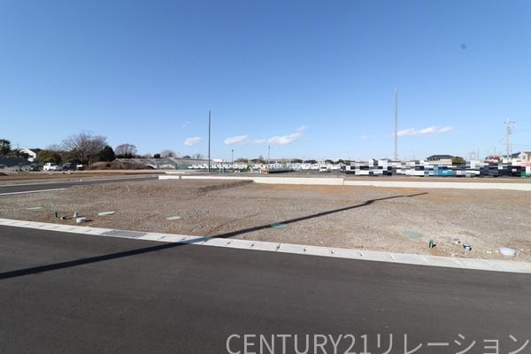 綾瀬市上土棚南5丁目　売地　建築条件なし　No,8