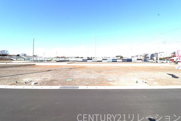 綾瀬市上土棚南5丁目　売地　建築条件なし　No,9