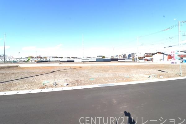 綾瀬市上土棚南5丁目　売地　建築条件なし　No,9
