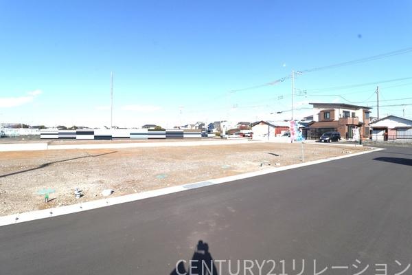 綾瀬市上土棚南5丁目　売地　建築条件なし　No,9