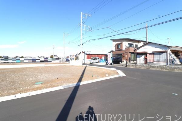 綾瀬市上土棚南5丁目　売地　建築条件なし　No,11