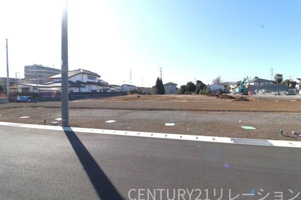 綾瀬市上土棚南5丁目　売地　建築条件なし　No,14