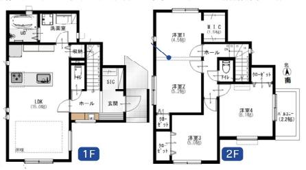 厚木市松枝２丁目　新築一戸建て