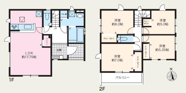 厚木市岡田４丁目　３期　新築分譲４号棟