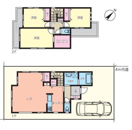 綾瀬市上土棚南４丁目　中古一戸建て