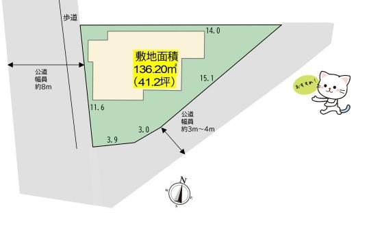 海老名市門沢橋4丁目売地建築条件なし