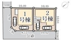 綾瀬市落合南3丁目新築分譲2号棟