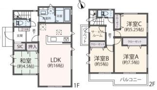 座間市西栗原１丁目3期　新築一戸建