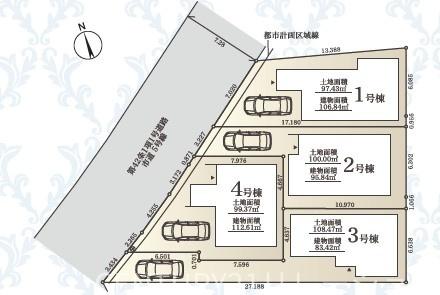 座間市相武台３丁目　新築分譲１号棟