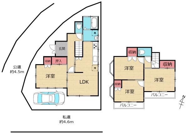 海老名市杉久保北２丁目　中古戸建